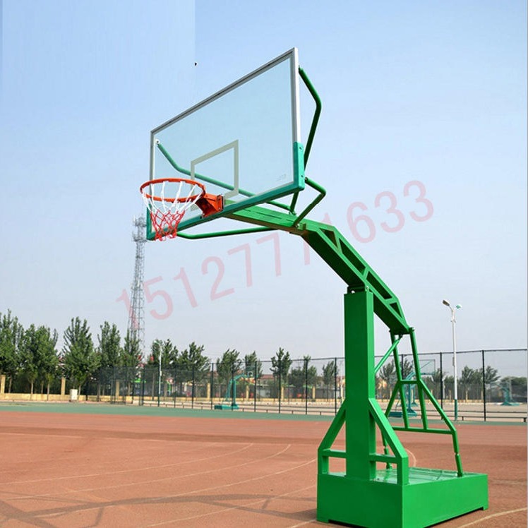平箱防液压篮球架，篮球架生产厂家，河北篮球架生产厂家，沧州篮球架生产厂家图片