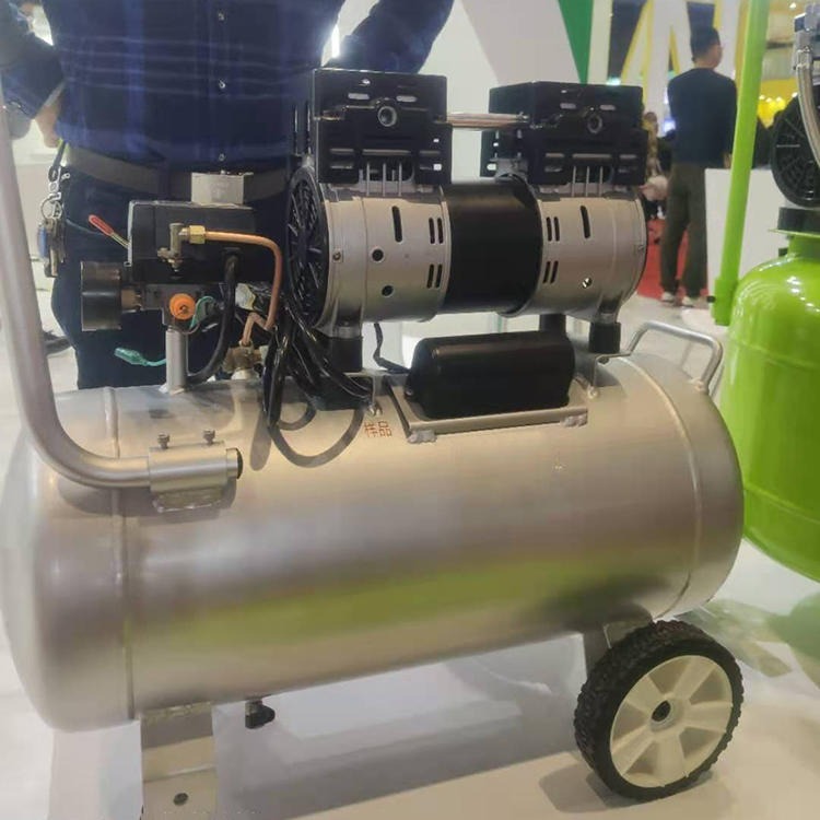 智创 ZC-1 无油静音铝空压机 便携式无油静音空压机 汽修气泵空气压缩机机