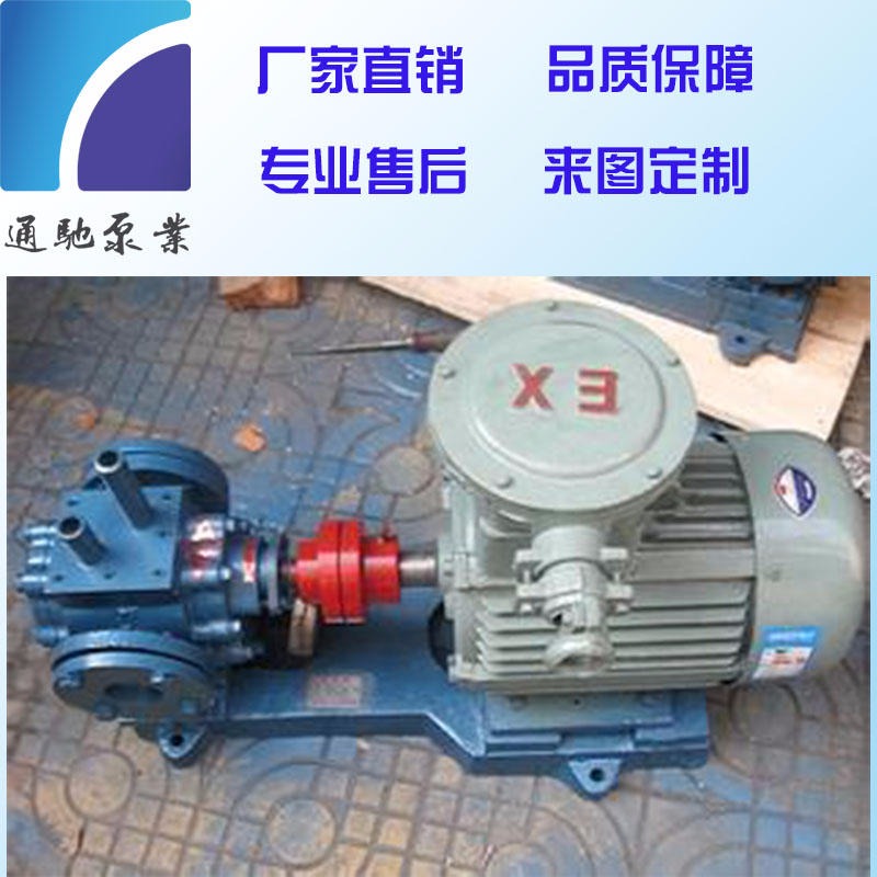 沥青泵厂家生产通驰牌RCB保温泵 加热泵 蒸气循环泵  齿轮泵图片
