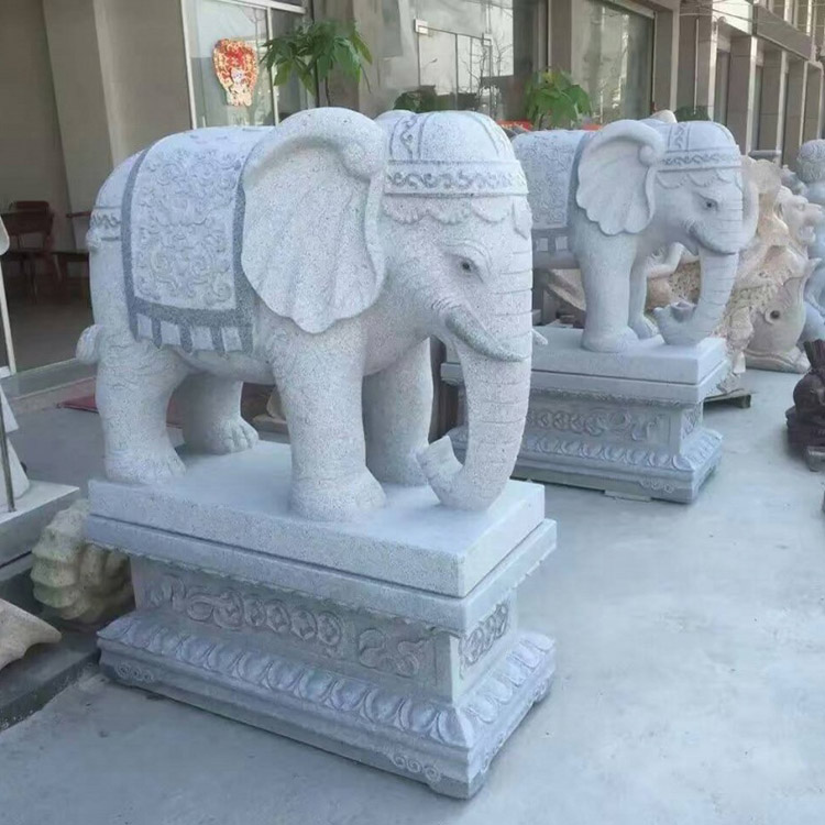 石雕大象 热销青石大象石雕 石雕大象价格