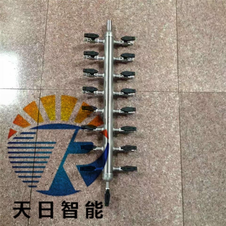 厂家生产加工KFQ-I Φ6 Φ8 8路 空气分配器 气源分配器 天日智能8路 空气分配器图片