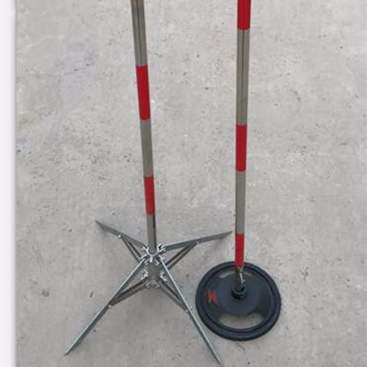 玻璃钢杆4公斤支架 围网支架 警示带挂钩支架 1.2米 英威
