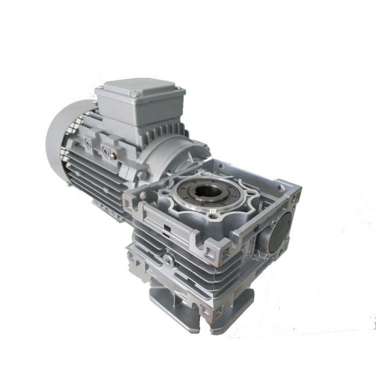GWD传动减速机厂直销 工机械木皮指接用S系列斜齿轮蜗轮减速电机SRV63-80图片