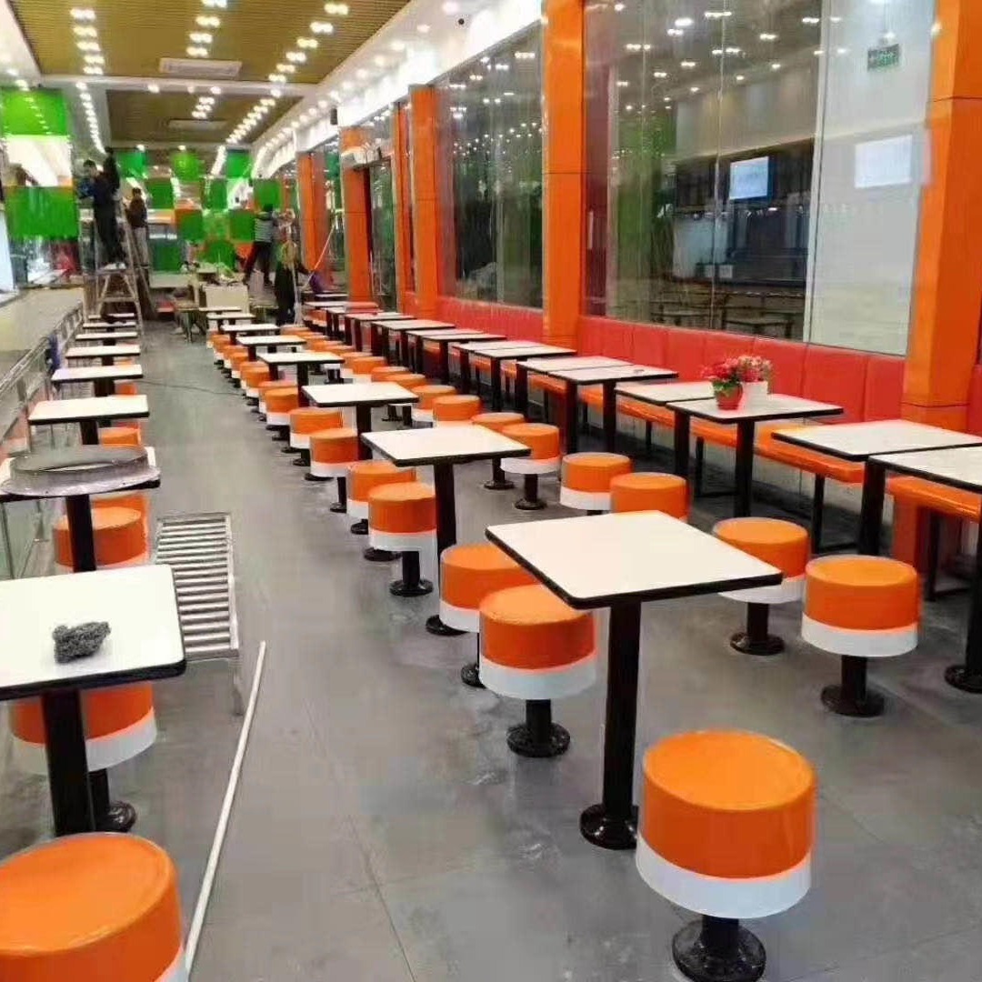 上海面馆餐桌椅  工厂饭堂餐桌椅 员工食堂餐桌椅 快餐餐桌椅