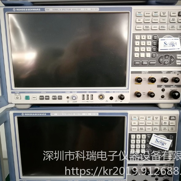 出售/回收 罗德与施瓦茨RS FSW26 频谱分析仪 现货销售