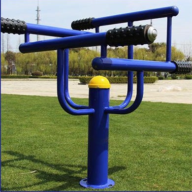 蓝鲸户外运动路径 广场健身器材 公园健身器材厂家 社区健身器材