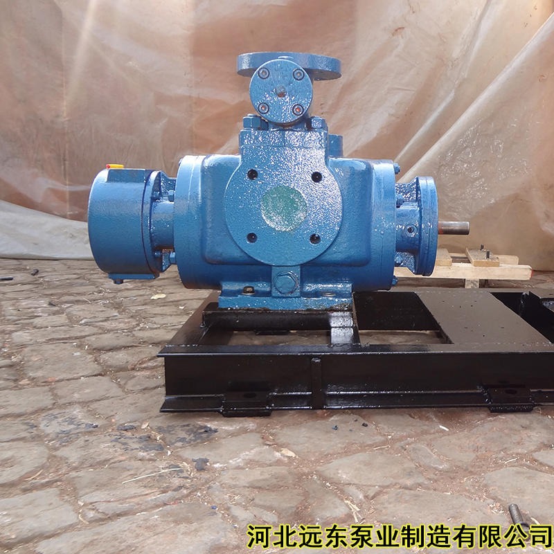 输送 泵采用W3.1ZK-20Z3M1W73双螺杆泵,配:YB4KW-4电机,流量:5双螺杆泵卖真品,标真价
