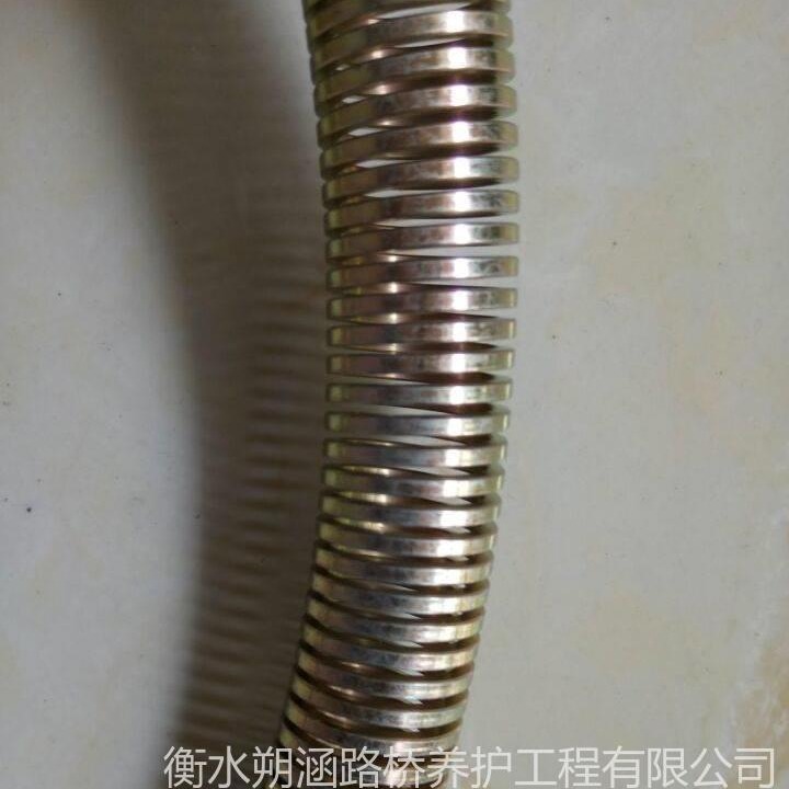 朔涵 生产渗水弹簧钢管 1.2*15不锈钢弹簧管 沥青渗水弹簧管