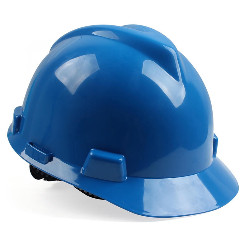 梅思安72905帽衬分离款 V-Gard蓝色PE标准型安全帽超爱戴帽衬针织布吸汗带D型下颏带