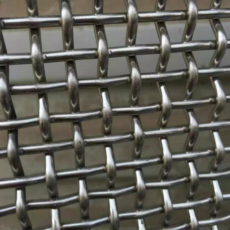 包边不锈钢轧花网 锰钢矿筛钢丝网 方孔编织 厂家自己加工
