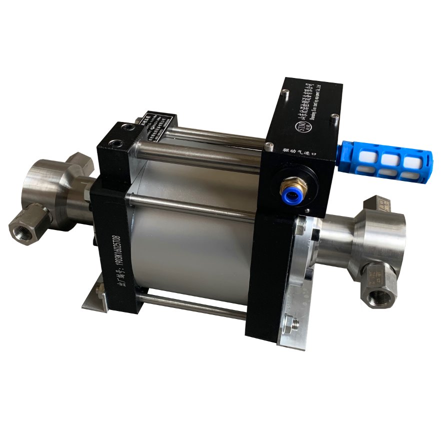 厂家直销气液增压器 气动山东欣诺液体增压泵 不锈钢小型增压泵