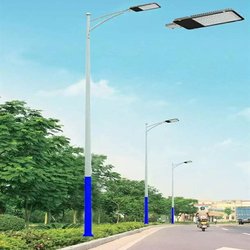 农村双行道路灯安装 6米中国结路灯批发 30Wled路灯图片