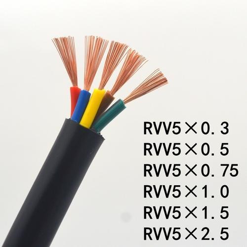 2阻燃电源线ZR-RVV 2X2.5  RVVP  2X2.5  家装2芯屏蔽电源线价格