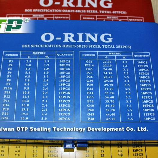 OTP沃尔顶维修配件修理盒 O型圈修理盒     丁青O型圈 O型圈修理盒批发生产