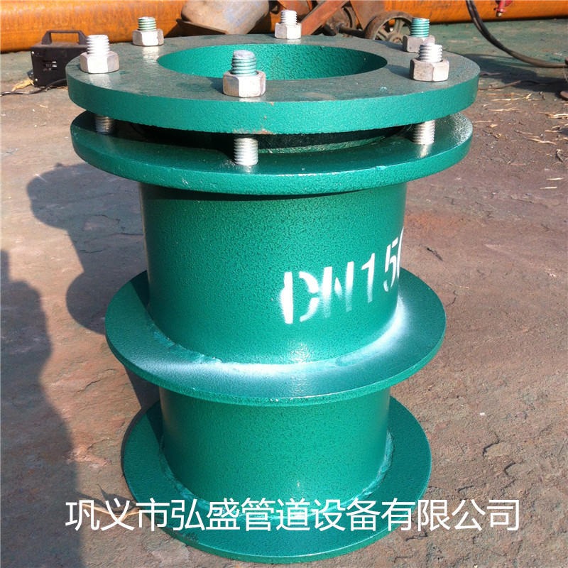 厂家直供出售佰耐02S404柔性防水套管 密闭型 AB型钢制防水套管