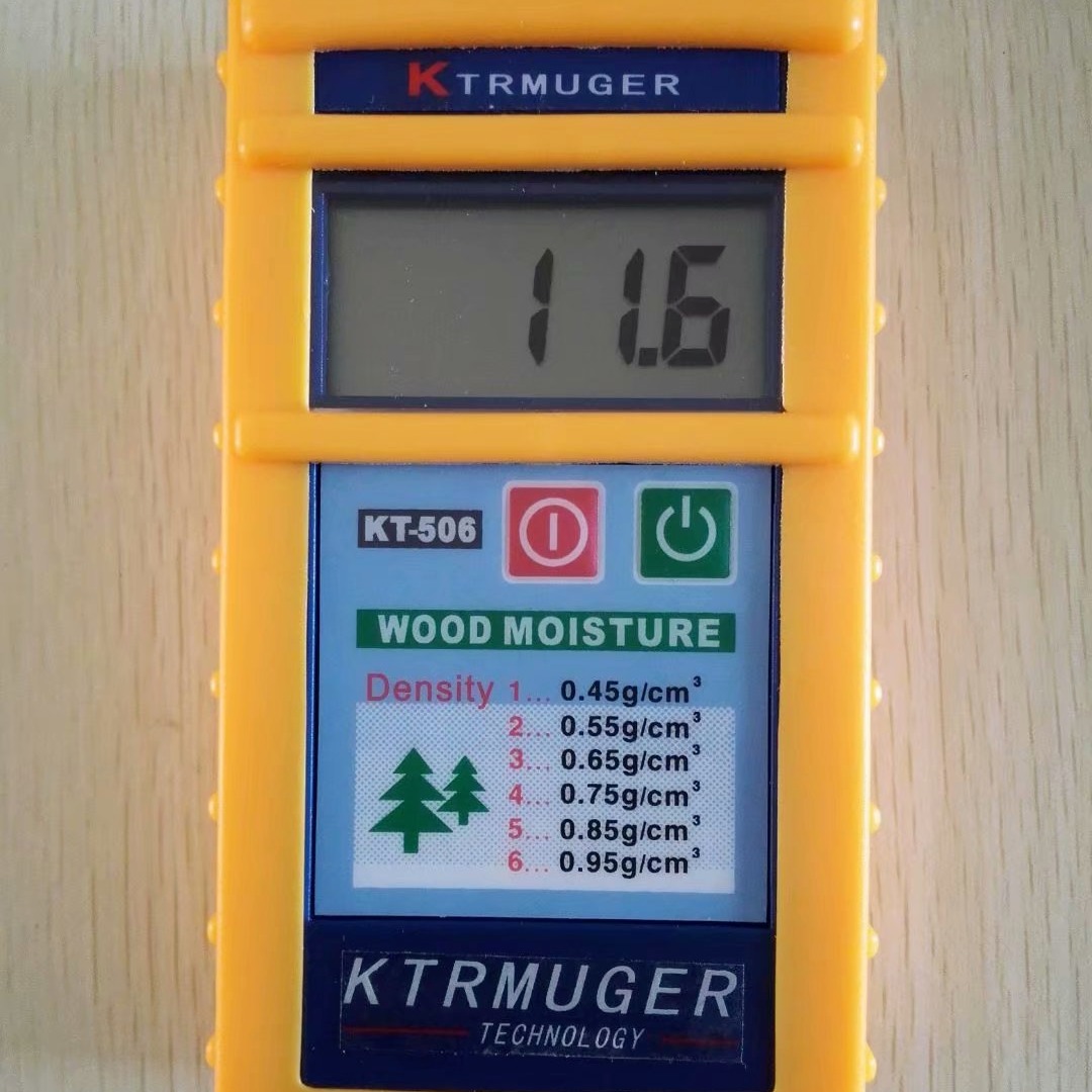 KTRMUGER牌KT-506感应式木材水分测试仪 木板含水率检测仪水份测定仪地板湿度计