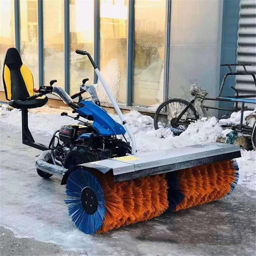 内蒙古路面扫雪机 家用小型扫雪机 小区街道专用扫雪机 佳硕