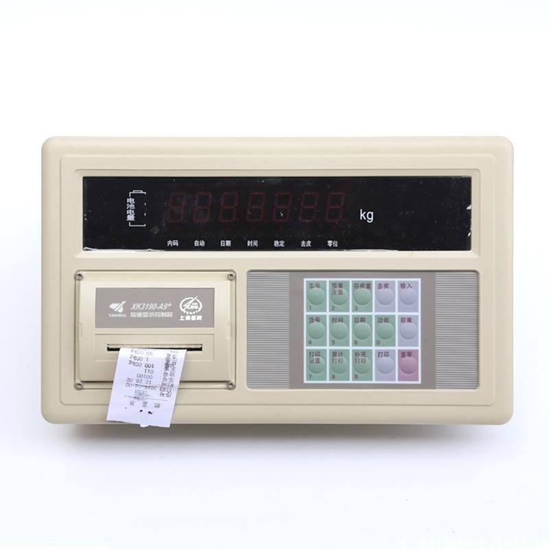 上海XK3190-A9+P仪表 称重显示器A9打印仪表 电子秤地磅仪表A9 A9P带打印带图片