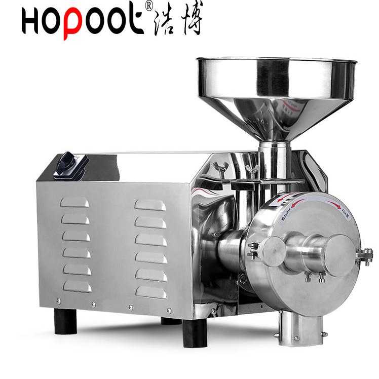 哈瑞斯超细磨粉机 郑州超细磨粉机 商用超细磨粉机磨面机粉碎机3kw图片