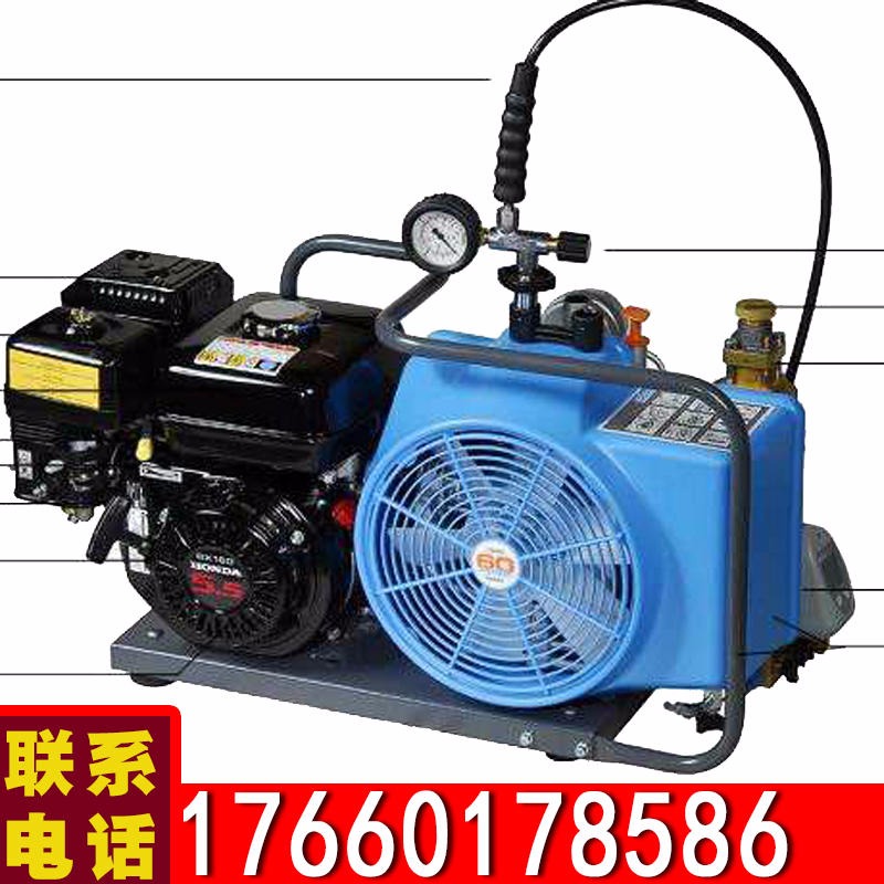 金煤 高压压缩空气充填泵 压缩空气填充泵MRCS-100S消防空气呼吸器充气泵图片