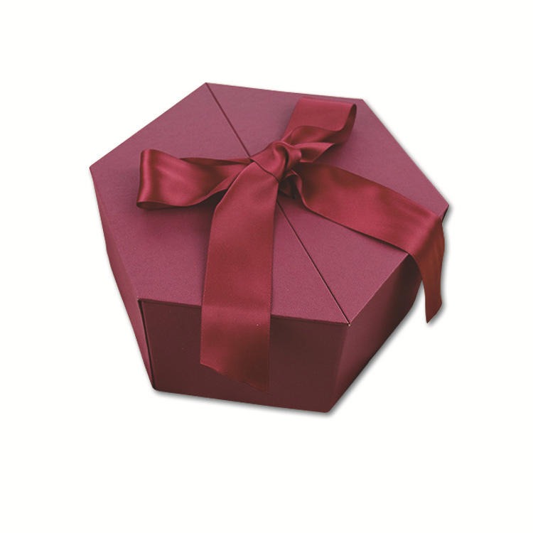 红素厂家直销精美伴手礼生日包装礼品盒 免费设计logo 1000个起订不单独零售