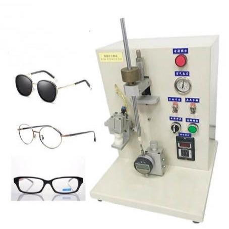 朗斯科仪器-护目镜镜架鼻梁变形试验机、镜架鼻梁变形试验仪、护目镜检测设备图片