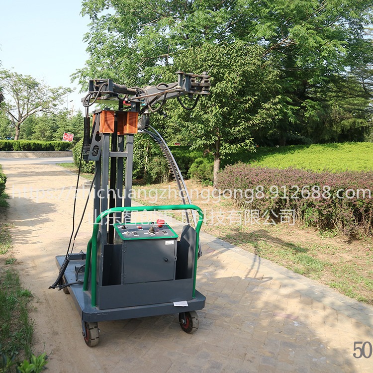 智创 zc-1  电动修球机 电动旋转修球机 园林机械推车式电动绿篱修剪机