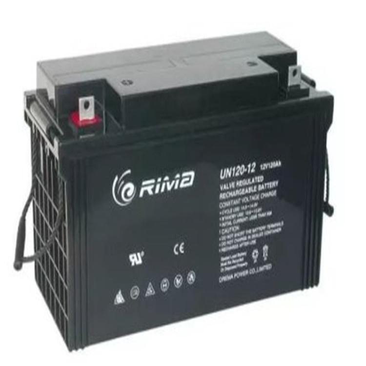 瑞玛蓄电池UN120-12 12V120AH密封阀控式蓄电池 太阳能/风能专用蓄电池 长寿命 现货速发图片