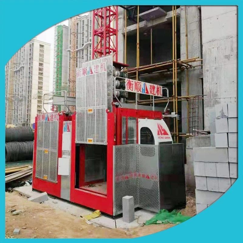香港 衡顺厂家直销施工升降机施工电梯SC200/200