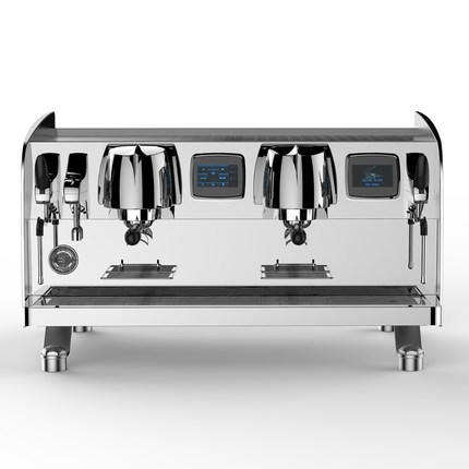 格米莱CRM3202咖啡机 商用双头半自动意式咖啡机 蒸汽式智控版