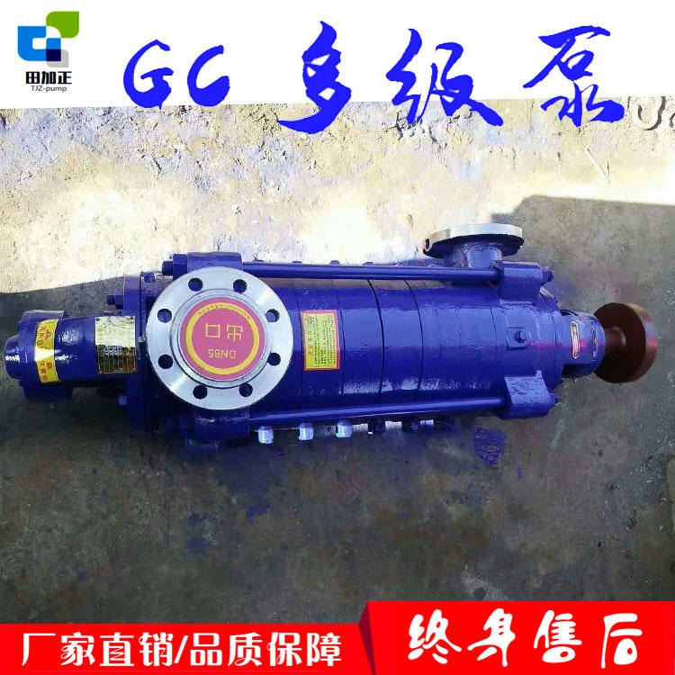 田加正 4GC工业锅炉给水泵 2GC高扬程多级离心泵 增压泵 清水泵 D型5X3多级泵