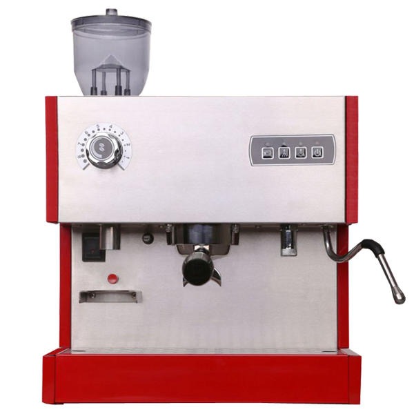 格米莱半意式全自动商用咖啡机自动双头蒸汽磨豆机CRM3002