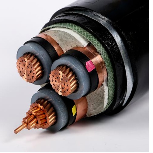 地下高压电缆 电力高压电缆 YJV22铠装高压电缆图片