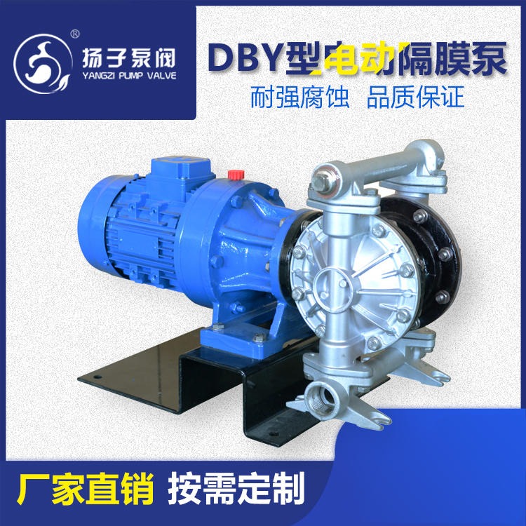 DBY-25型不锈钢304电动隔膜泵 耐腐蚀食品级电动隔膜泵厂家直营