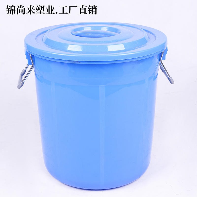 塑料垃圾桶 上海锦尚来塑业厨房带盖垃圾桶 生产厂家