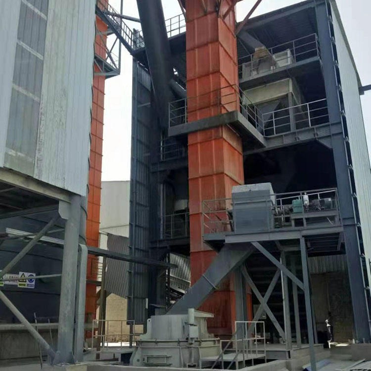塔楼式制砂机 豫中时产300吨干法制砂楼 大型塔式制砂设备