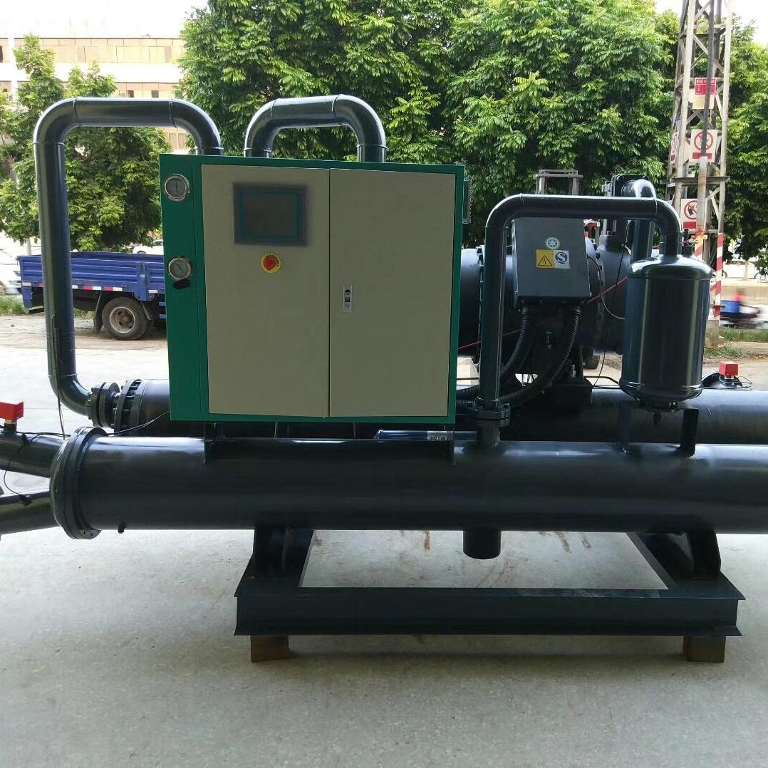 工业冷水机 东华泰DHT-100HP水冷螺杆式冷水机