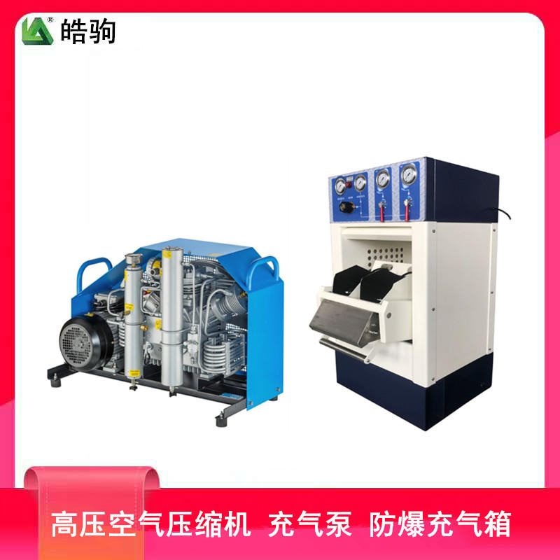 上海皓驹厂家  MCH13/ET 意大利科尔奇 空气呼吸器充气泵 呼吸器充气泵  便携移动式空气填充泵组 高压空气压缩机