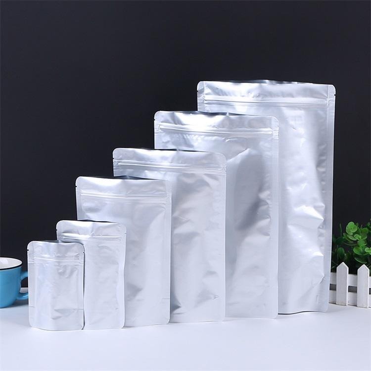 定制铝箔袋定做咖啡豆包装袋食品真空袋镀铝背封袋复合塑料中封茶叶袋图片
