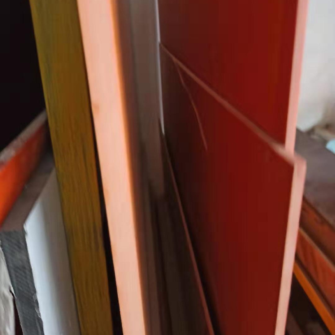 进口台湾电木板 橘红色黑色胶木板 华凯防静电绝缘板 整张零切雕刻加工定制