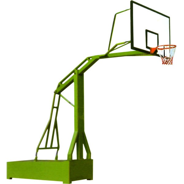 篮鲸成人优质篮球架 吊顶式篮球架 学校单位体育场湖南有卖的   滑轨升降篮球架优质厂家图片