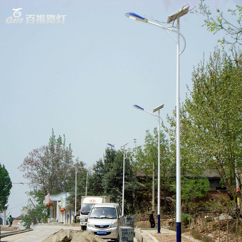银川路灯厂家 中国风太阳能路灯 百福太阳能LED路灯图片