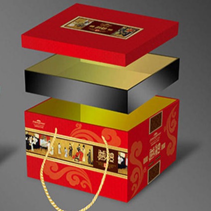 干货礼盒 干果礼盒包装 源创批发制作包装盒