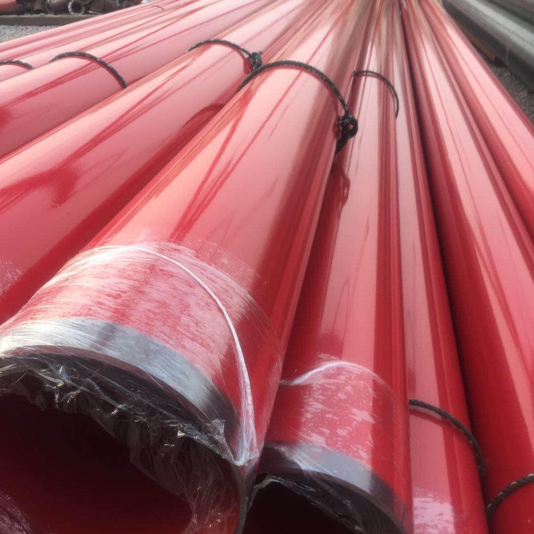 沧州飞越管道专业生产 内外涂塑钢管 给水涂塑钢管厂家 厂家直销