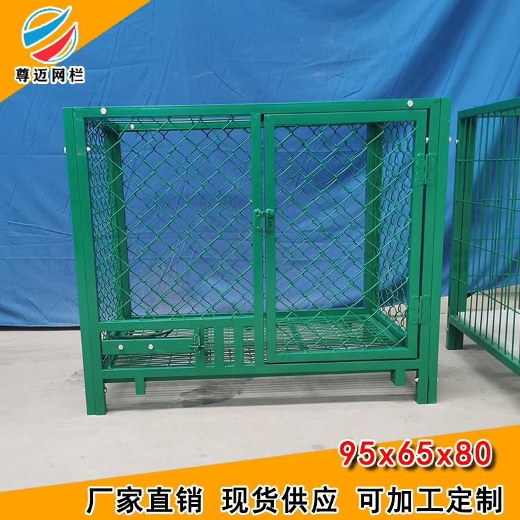 尊迈厂家生产销超大型狗笼 钢筋方管焊接狗笼 猛犬专用笼 现货供应郑州