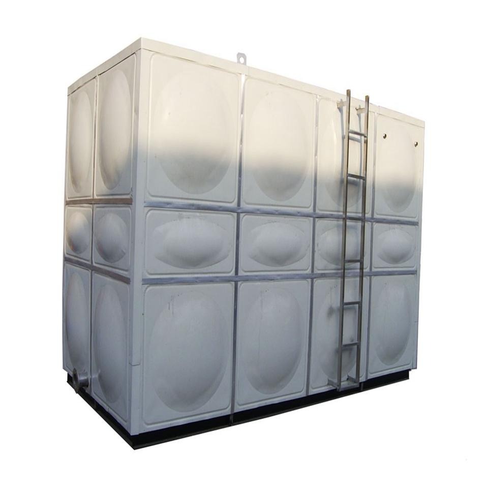 人孔水箱霈凯玻璃钢消防成品80立方水箱