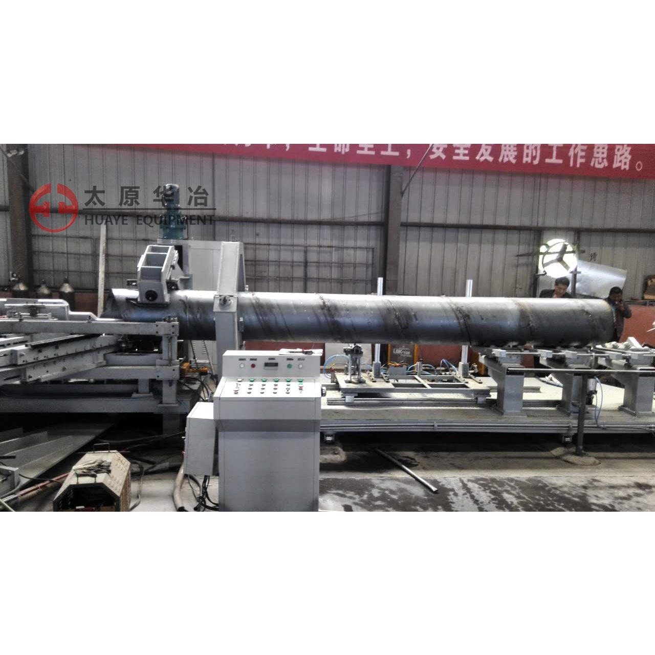 螺旋焊管机组设备 LH600-325-6 专业生产设计螺旋焊管生产线