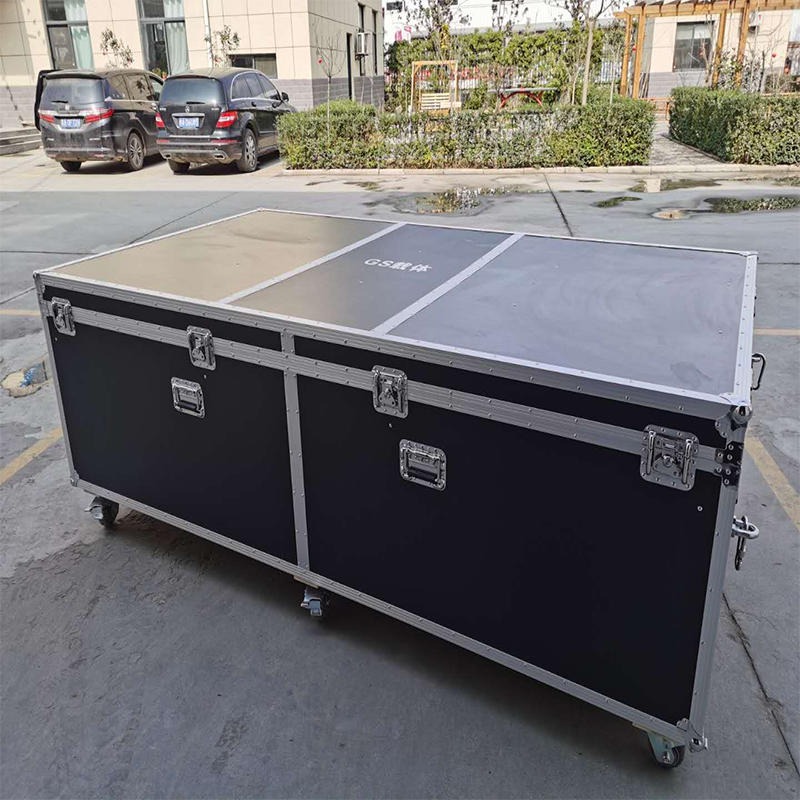 陕西订做铝合金箱 航空航天箱 航空运输箱 仪器箱厂家 大型仪器箱