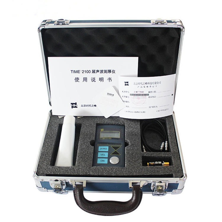 时代之峰超声波测厚仪 TIME2100厚度测量仪 玻璃钢板厚度测量仪图片