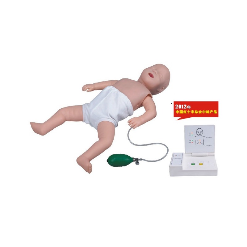 婴儿心肺复苏模拟人实训考核设备   婴儿心肺复苏模拟人实训装置   婴儿心肺复苏模拟人综合实训台图片